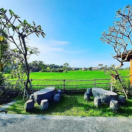 Pondok Gandalangu Ubud-Dikelilingi Hamparan Sawah Exterior foto