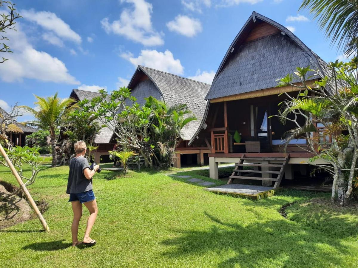 Pondok Gandalangu Ubud-Dikelilingi Hamparan Sawah Exterior foto