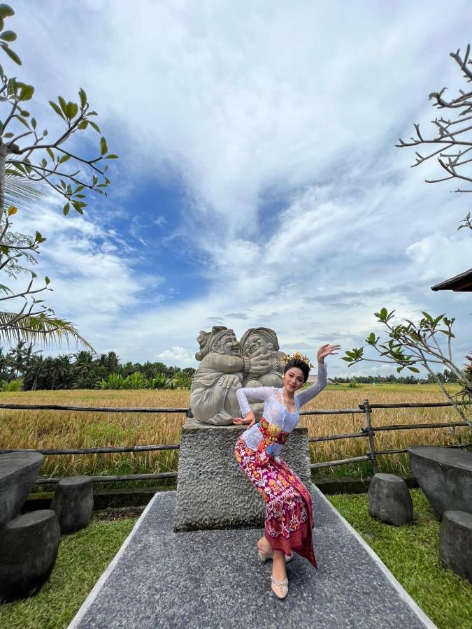 Pondok Gandalangu Ubud-Dikelilingi Hamparan Sawah Exterior foto